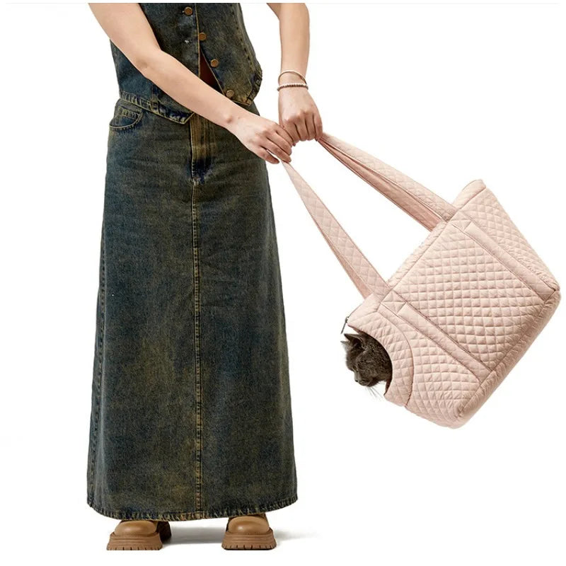 Bolso de mascota pequeña. Bolso para todas las estaciones, varios colores. Material transpirable y fácil de limpiar.