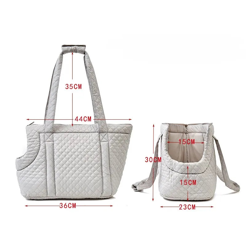 Bolso de mascota pequeña. Bolso para todas las estaciones, varios colores. Material transpirable y fácil de limpiar.