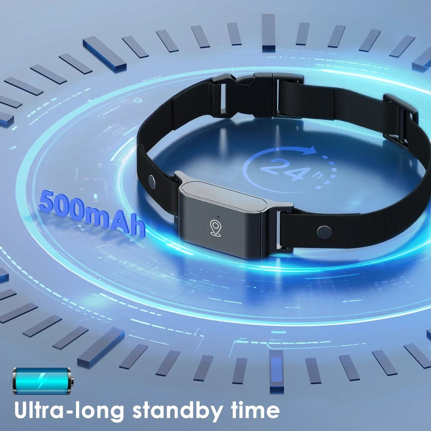 GPS Collar rastreador Anti-Pérdida