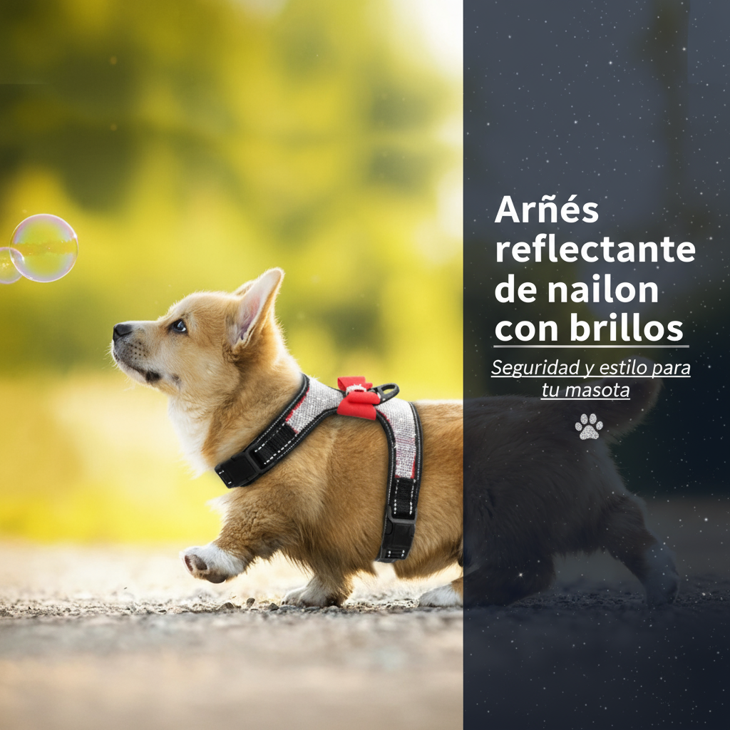 Banner horizontal para Arnés reflectante de nailon