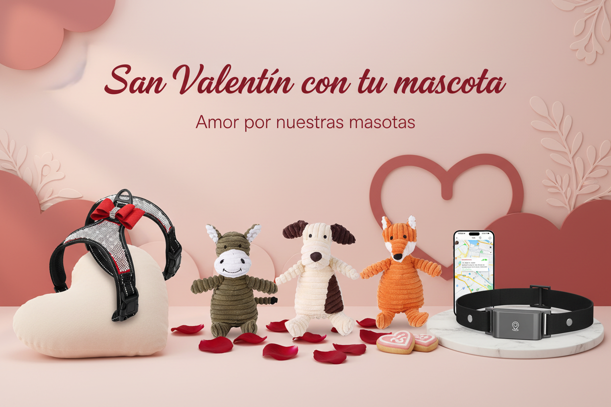 Banner San Valentín con productos